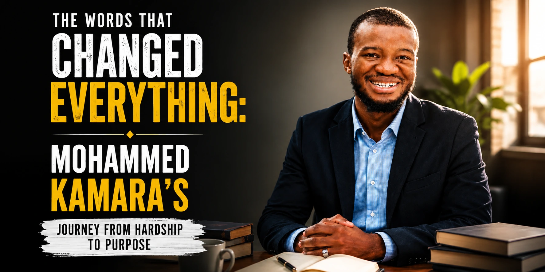 The Words That Changed Everything Muhammad Kamara's Journey from Hardship to Purpose